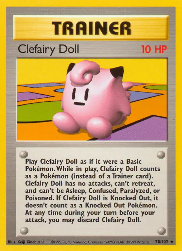 Clefairy Doll 70/102