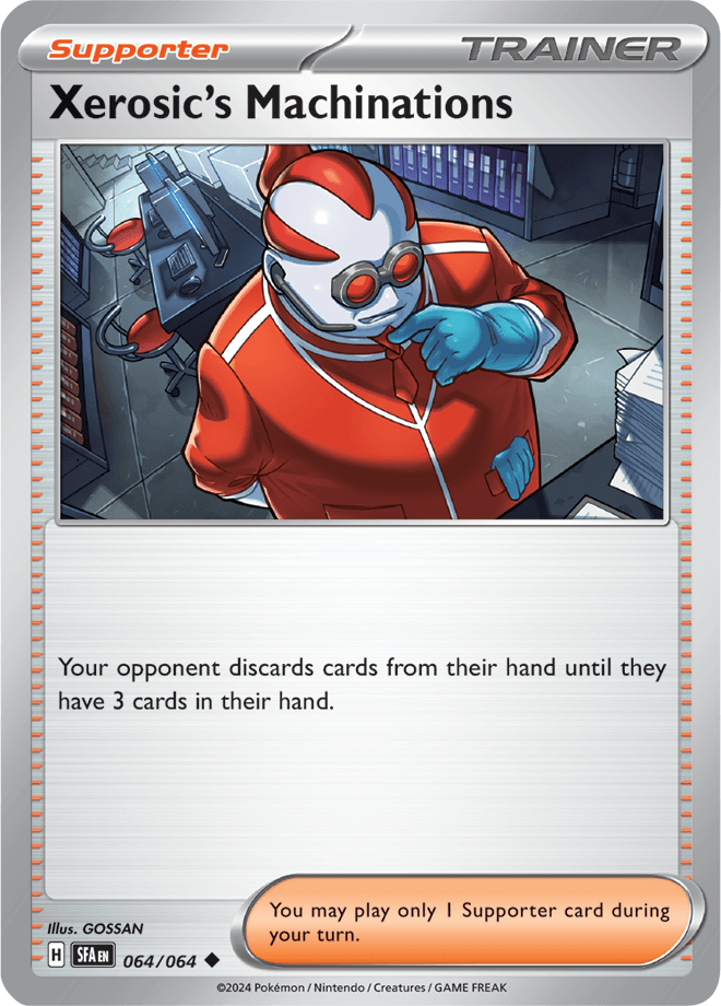 Xerosic's Machinations 064/064 - Reverse Holo
