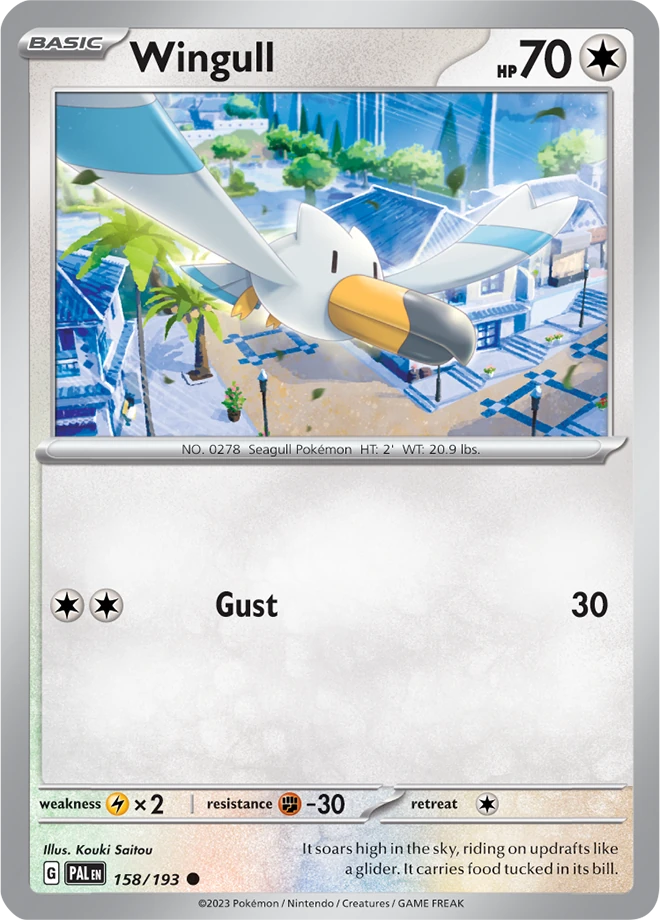 Wingull 158/193 - Reverse Holo