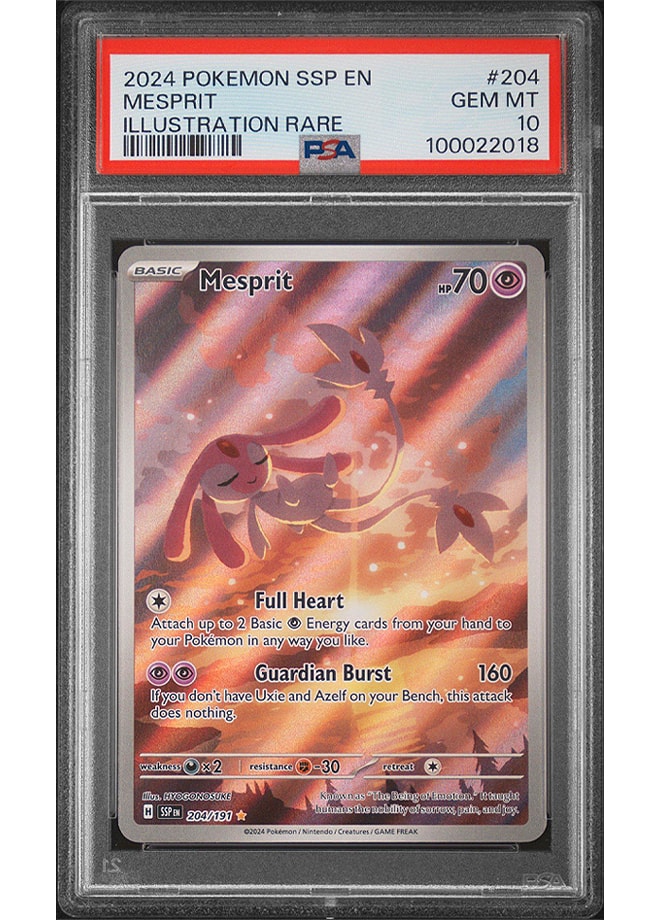 Mesprit #204 - Surging Sparks - PSA 10