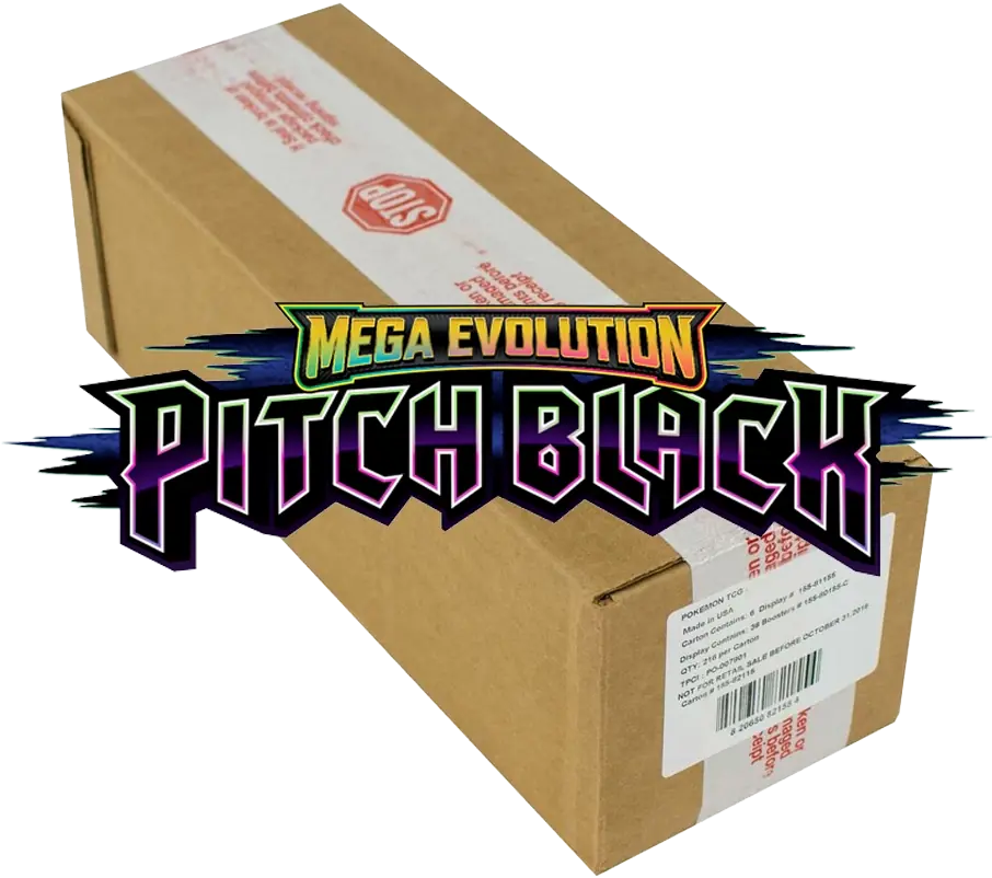 Pokémon Pitch Black Booster Box Case | Card House