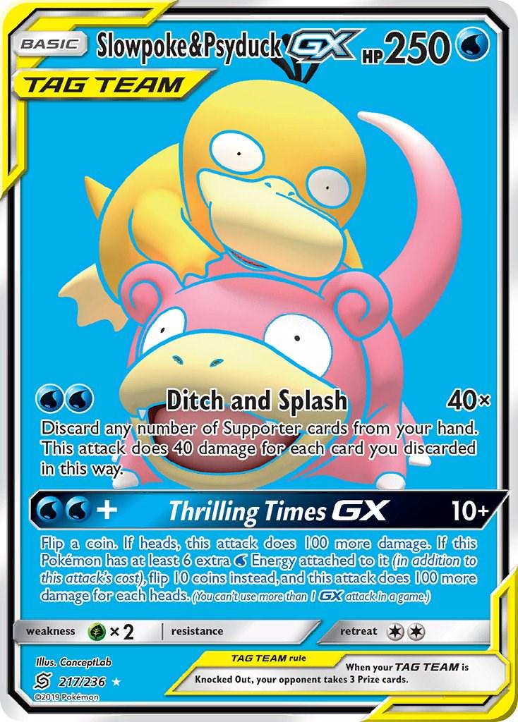 Psyduck & Slowpoke GX 217/236