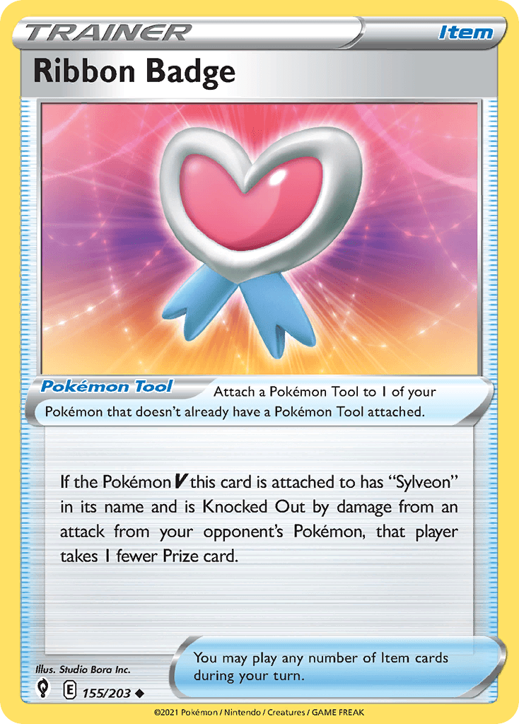 Ribbon Badge 155/203 - Reverse Holo
