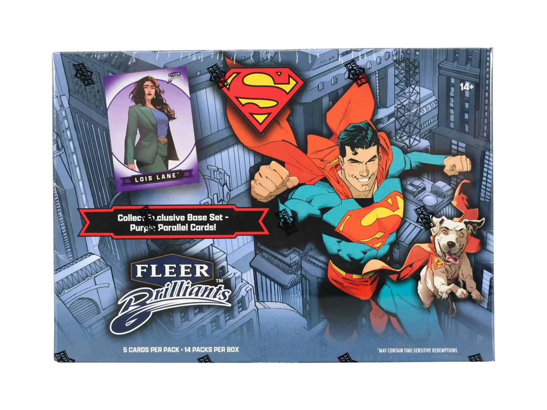 Fleer Brilliants Superman - Mega Box