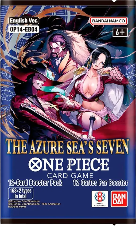 One Piece OP-14 The Azure Sea’s Seven Booster Pack – İngilizce