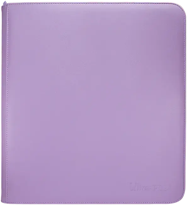 Vivid Pro Binder Fermuarlı 12 Cepli 480 Kart Kapasiteli Albüm - Mor ürün görseli
