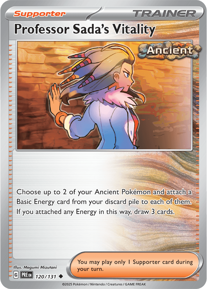 Professor Sada's Vitality 120/131 - Reverse Holo