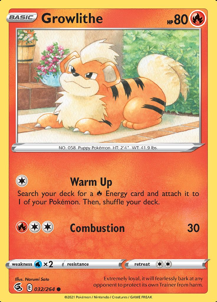 Growlithe 032/264