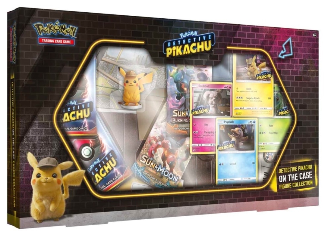 Detective Pikachu On the Case Figure Collection Box
