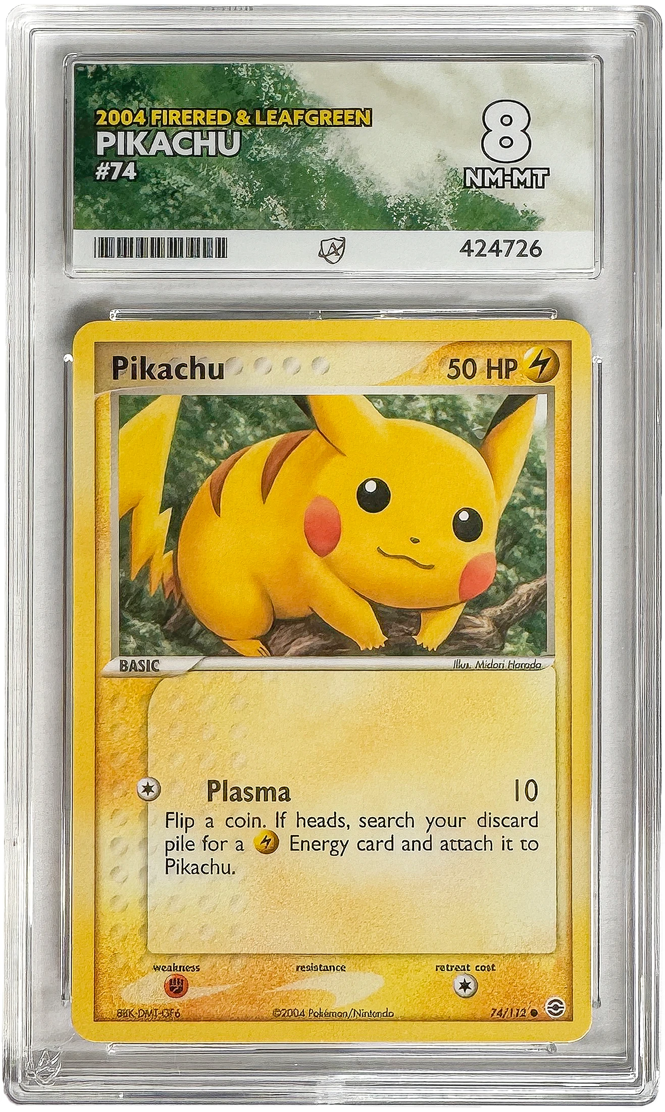 Pikachu #74 - Fire Red & Leaf Green - ACE 8