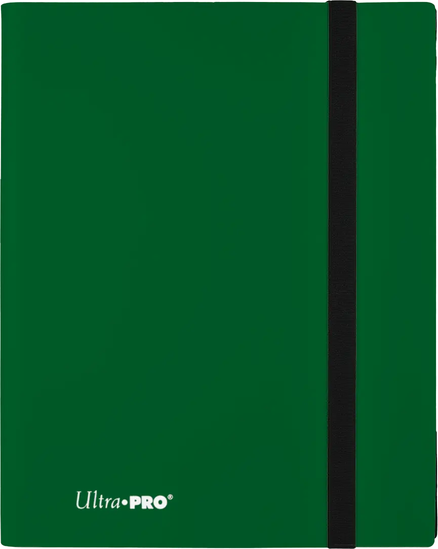 Eclipse Pro Binder 9 Cepli 360 Kart Kapasiteli Albüm - Forest Green