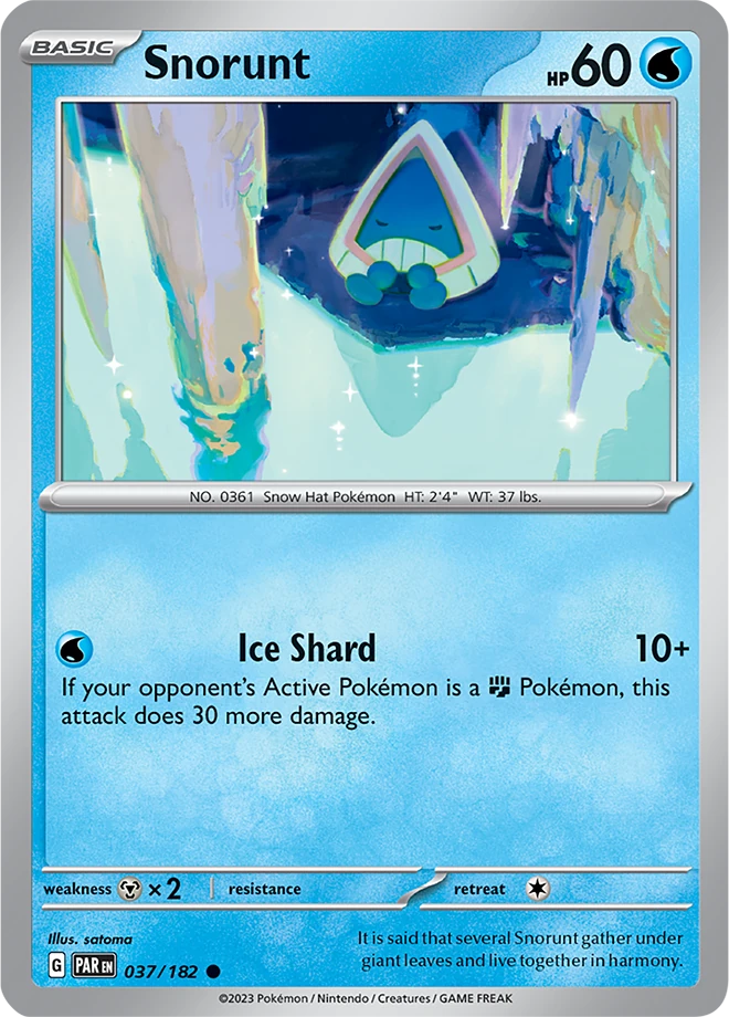 Snorunt 037/182
