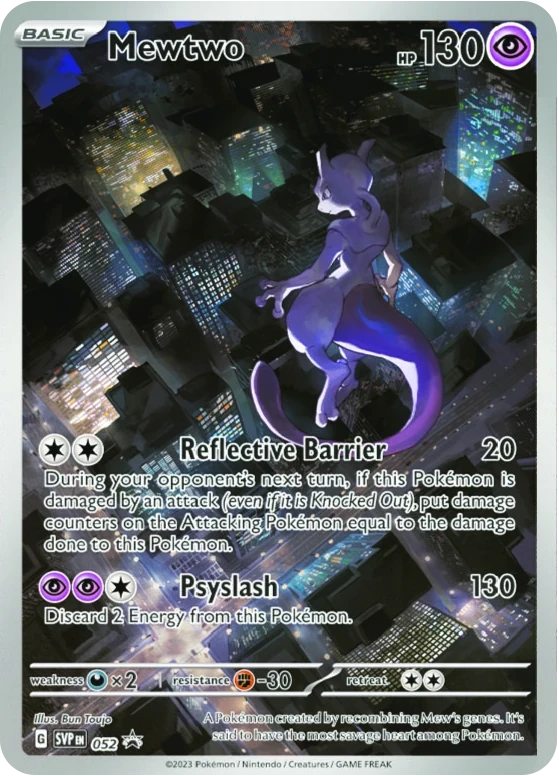 Mewtwo 052 Promo - SV Black Star Promo | Card House