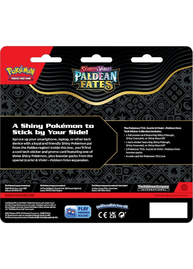 Paldean Fates Tech Sticker Collection - Shiny Maschiff