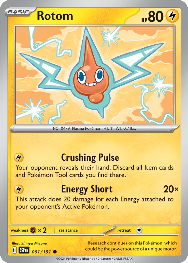 Rotom 061/191 - Reverse Holo