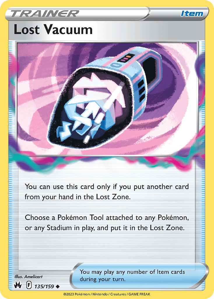 Lost Vacuum 135/159 - Reverse Holo