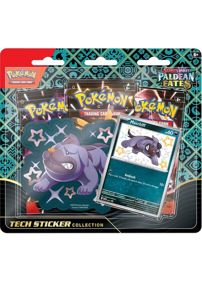 Paldean Fates Tech Sticker Collection - Shiny Maschiff