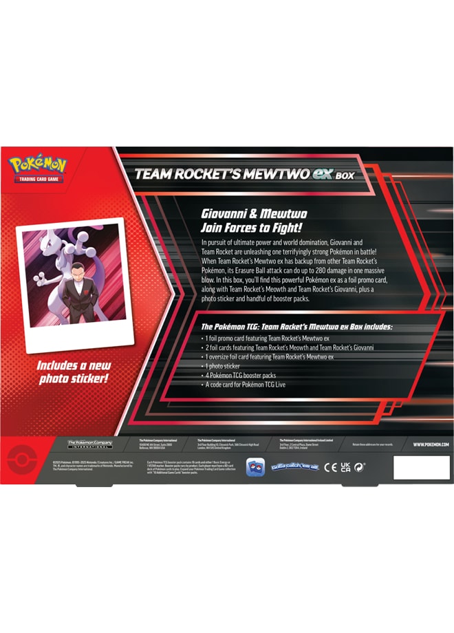 Team Rocket's Mewtwo ex Box