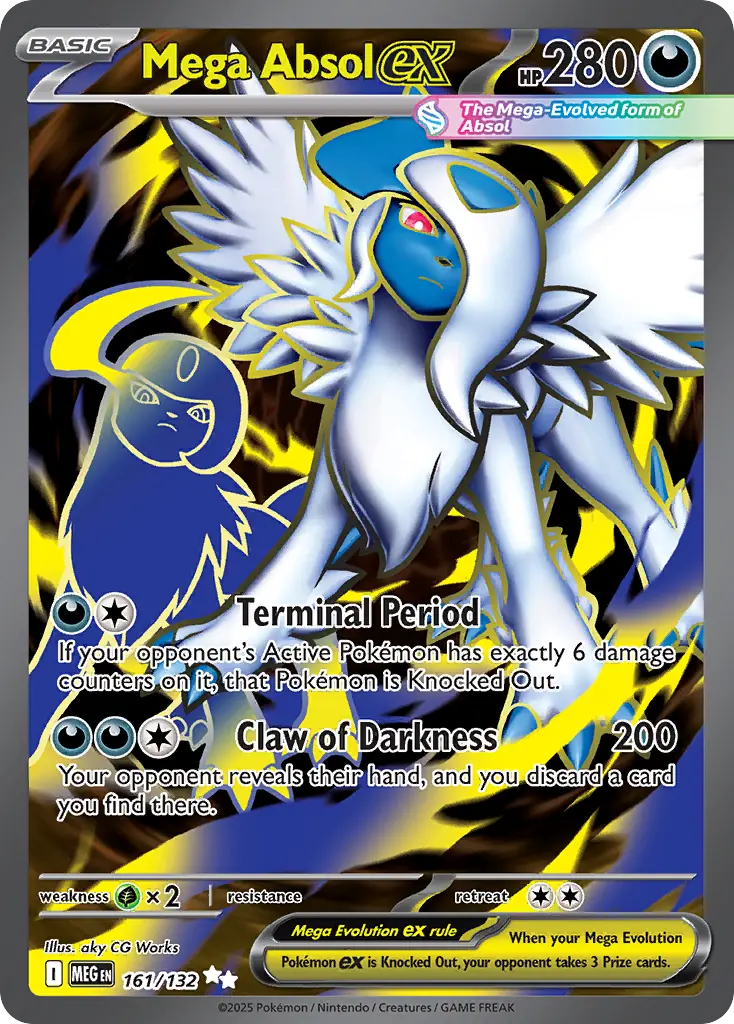 Mega Absol ex 161/132 Satın Al - Mega Absol ex 161/132