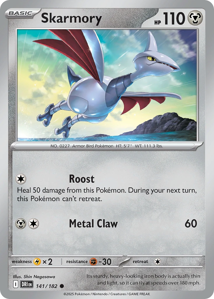Skarmory 141/182   - Reverse Holo
