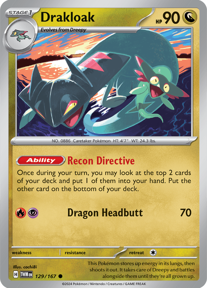 Drakloak 129/167