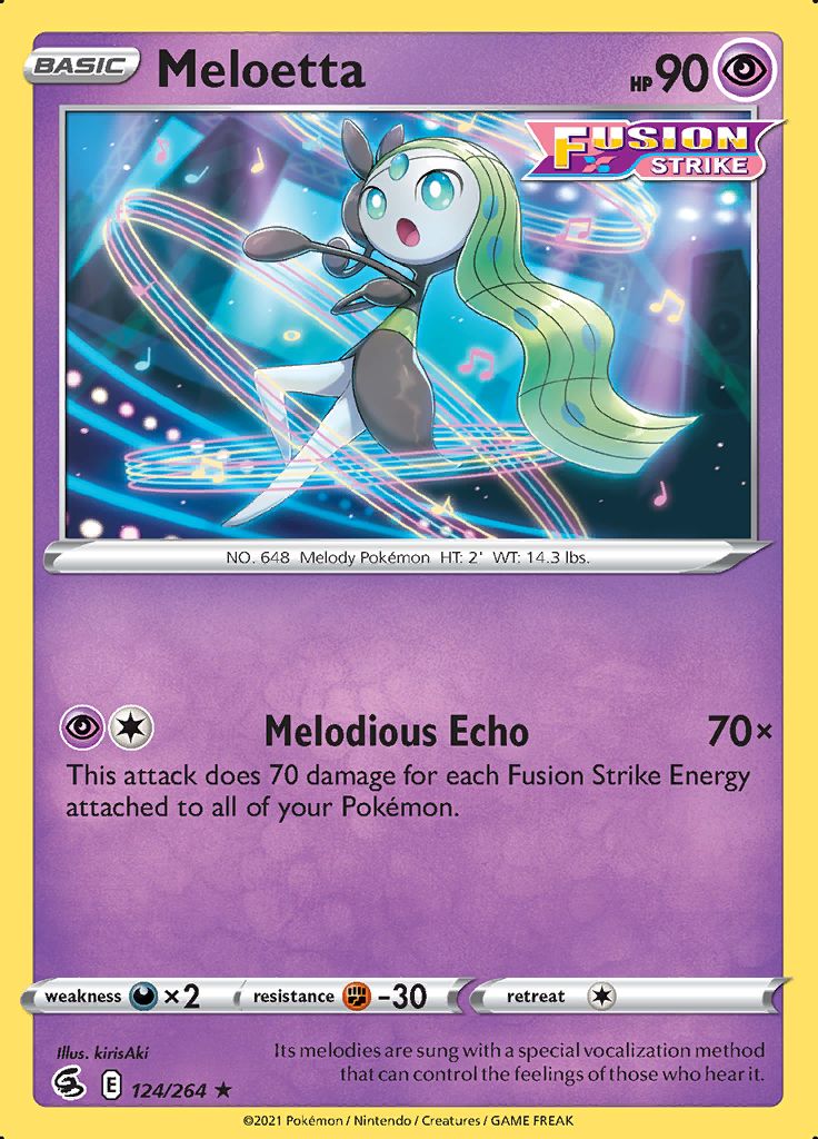Meloetta 124/264