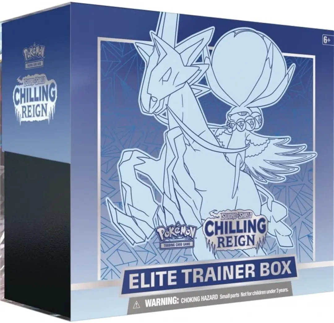 Chilling Reign Elite Trainer Box (Ice Rider Calyrex) ürün görseli