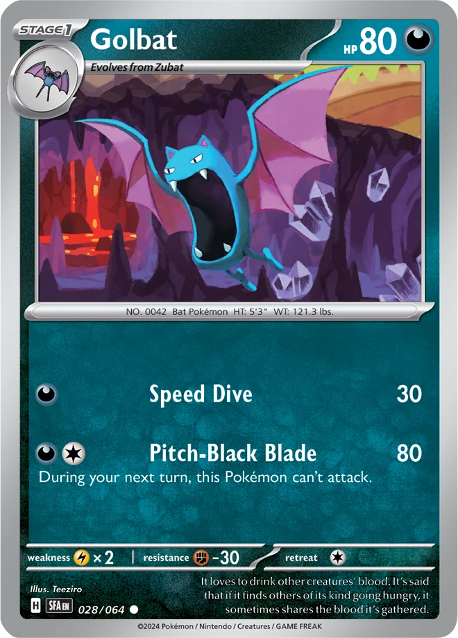 Golbat 028/064 - Reverse Holo