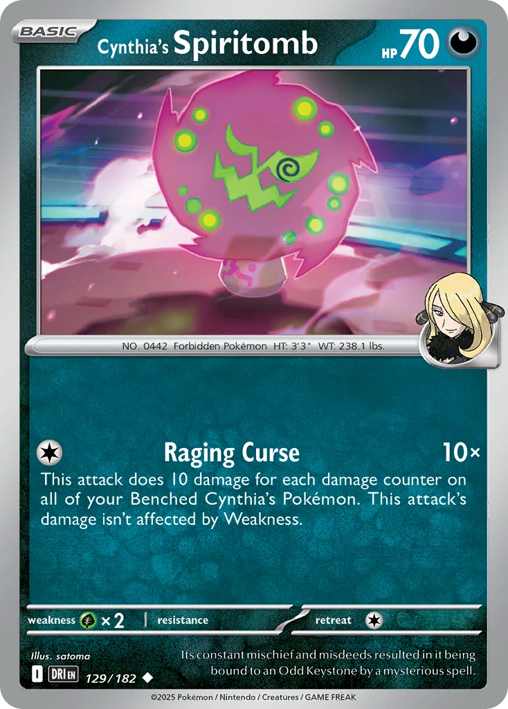 Cynthia's Spiritomb 129/182