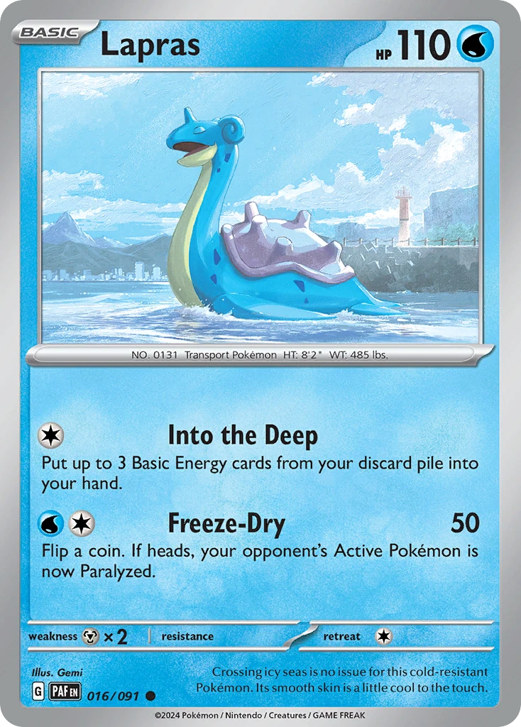 Lapras 016/091
