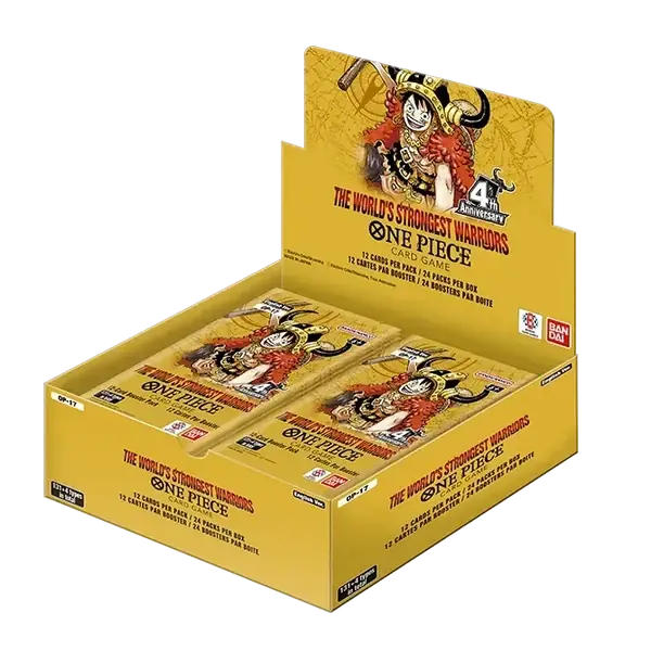 One Piece Op-17 The World's Strongest Warriors Booster Box | Card