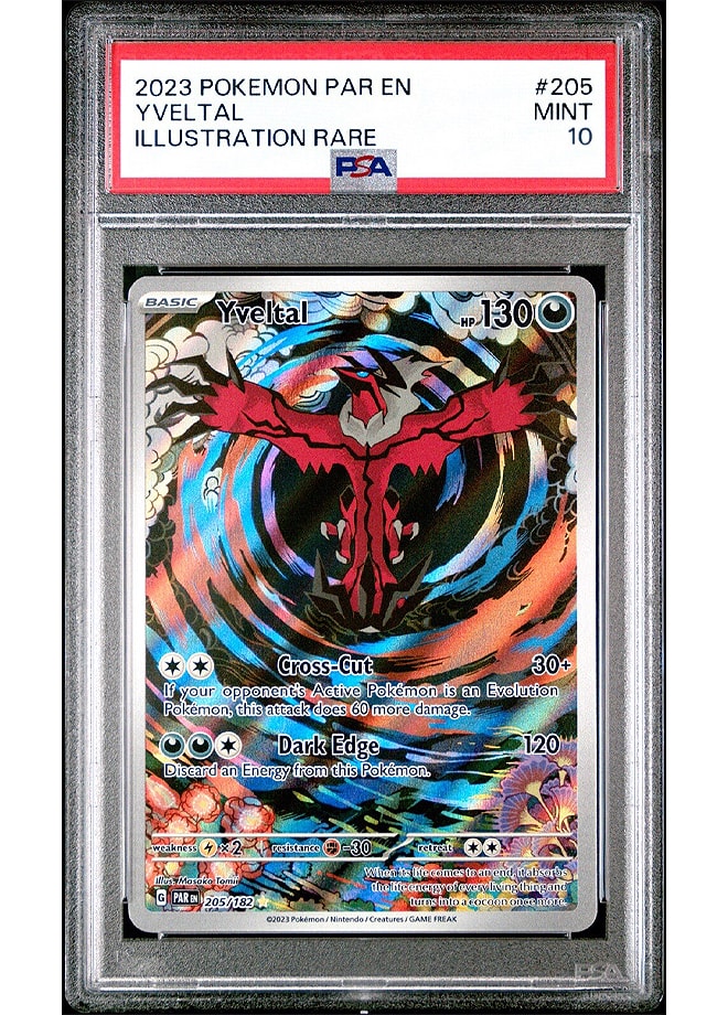 Yveltal #205 - Paradox Rift - PSA 10