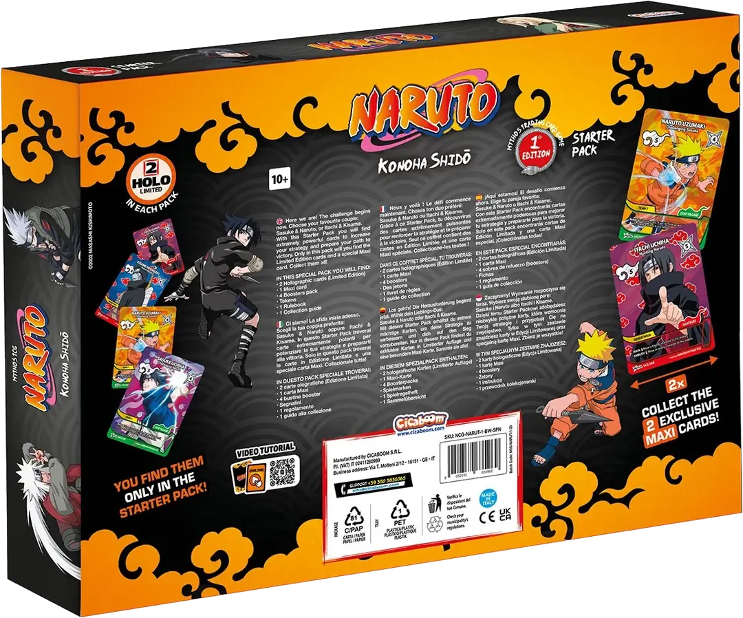 Konoha Shido Starter Pack - Naruto & Sasuke (1st Edition) Satın Al