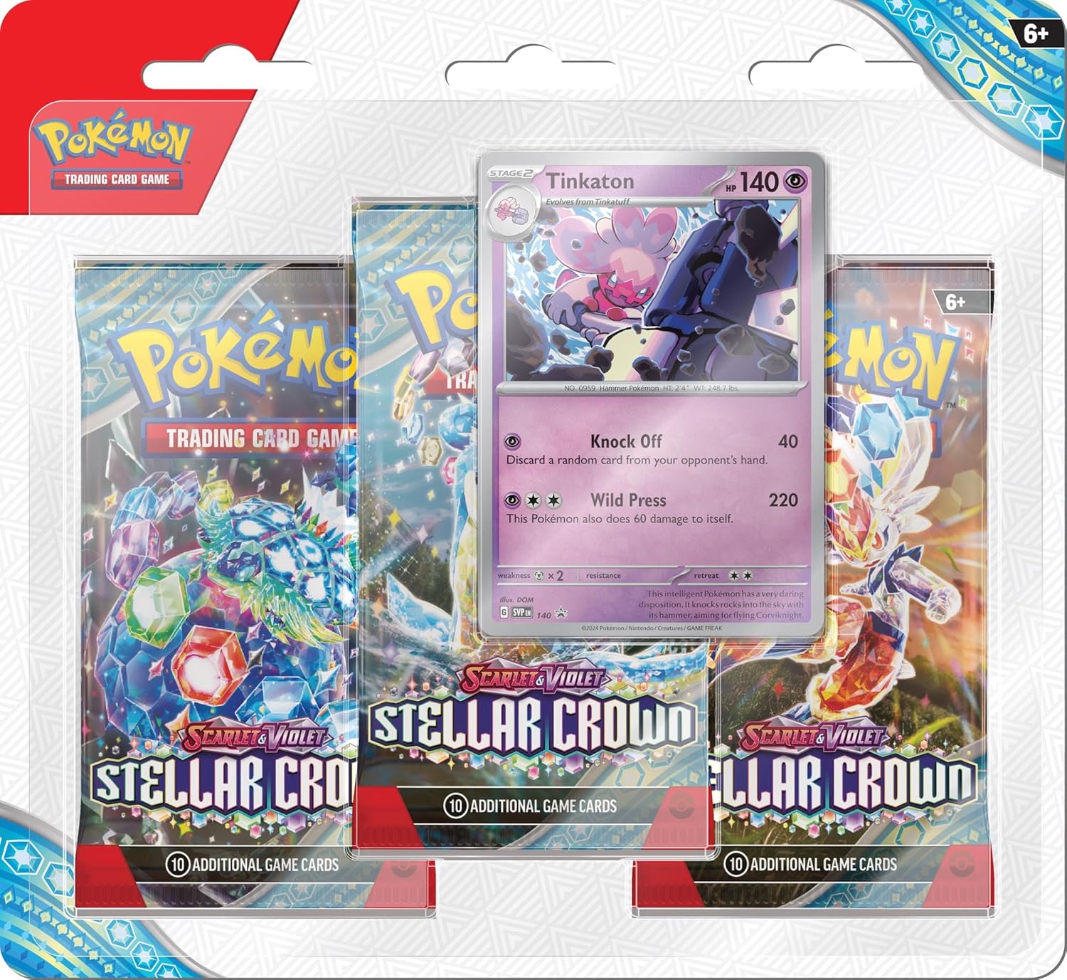 Stellar Crown 3 Pack Booster Blister (Tinkaton)