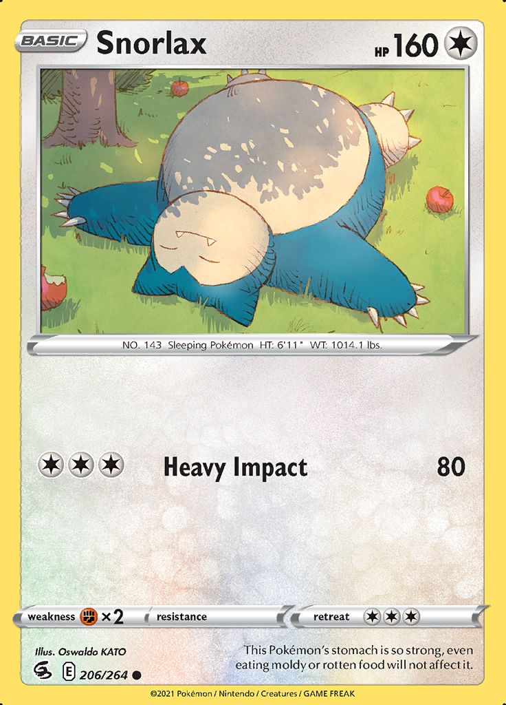 Snorlax 206/264