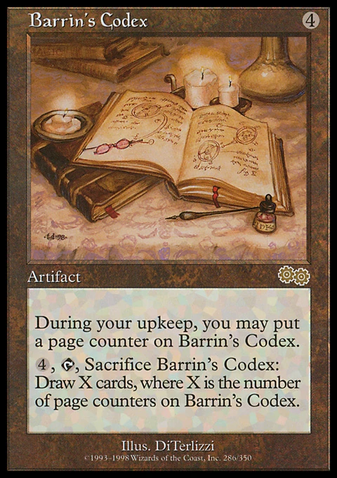 Urza's Saga: Barrin's Codex
