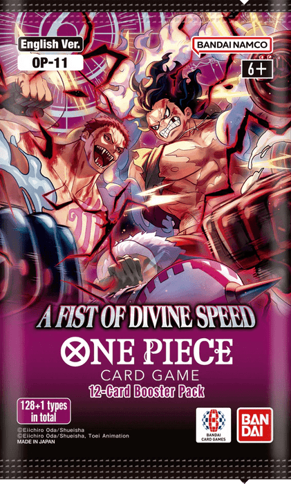 OP-11 A Fist of Divine Speed Booster Pack