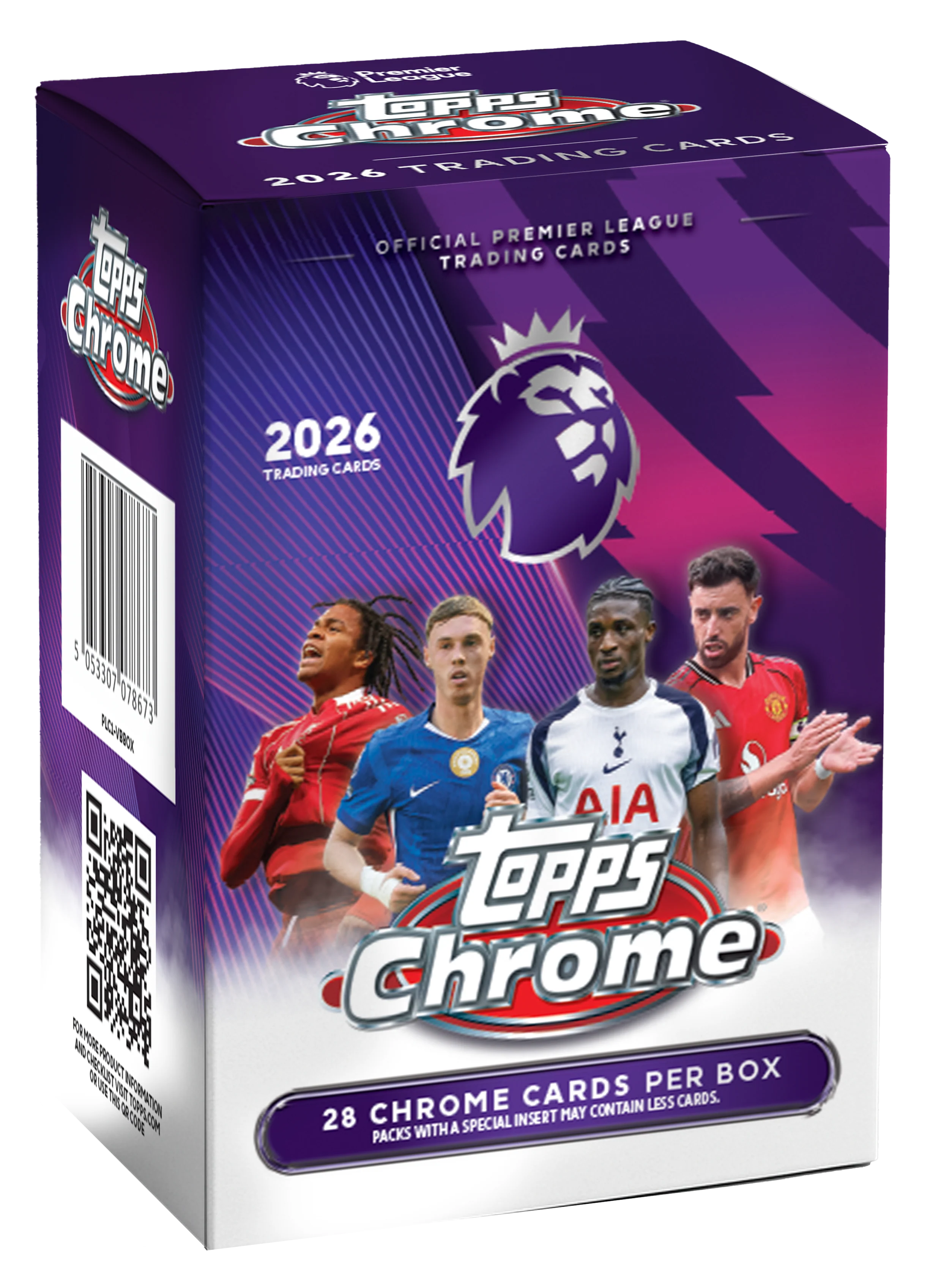 その他 TOPPS CHROME Sports Chrome® Premier League Value Box - 2026 | Card House