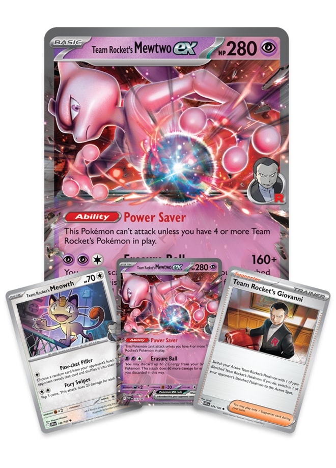 Team Rocket's Mewtwo ex Box