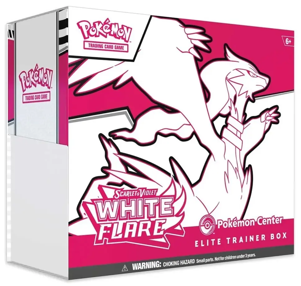 White Flare Elite Trainer Box [Pokemon Center] ürün görseli
