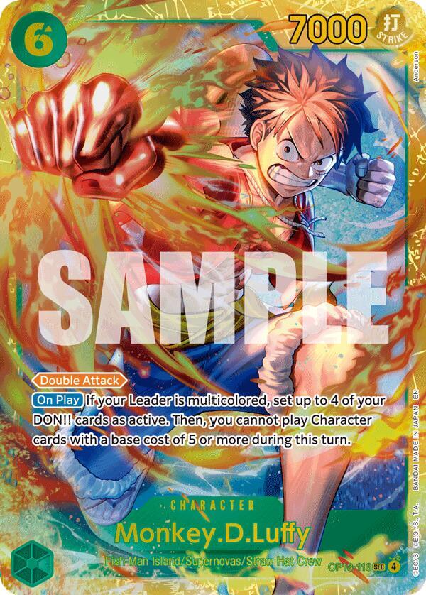ワンピース カードゲーム 2023 ONE PIECE MONKEY D. LUFFY Monkey.D.Luffy - OP13-118 Satın Al - Monkey.D.Luffy - OP13-118