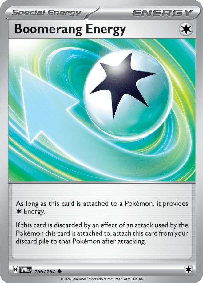 Boomerang Energy 166/167 - Reverse Holo