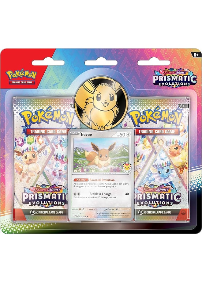 Prismatic Evolution 2 Pack Blister