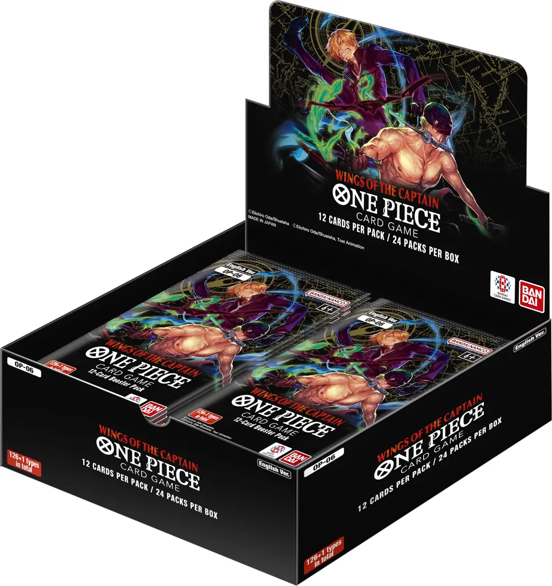 ONE PIECE EP6-9 ボックスセット OP-06 Wings of the Captain Booster Box