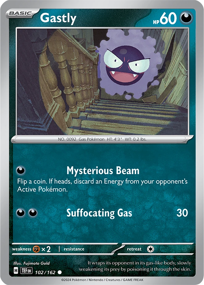 Gastly 102/162 - Reverse Holo