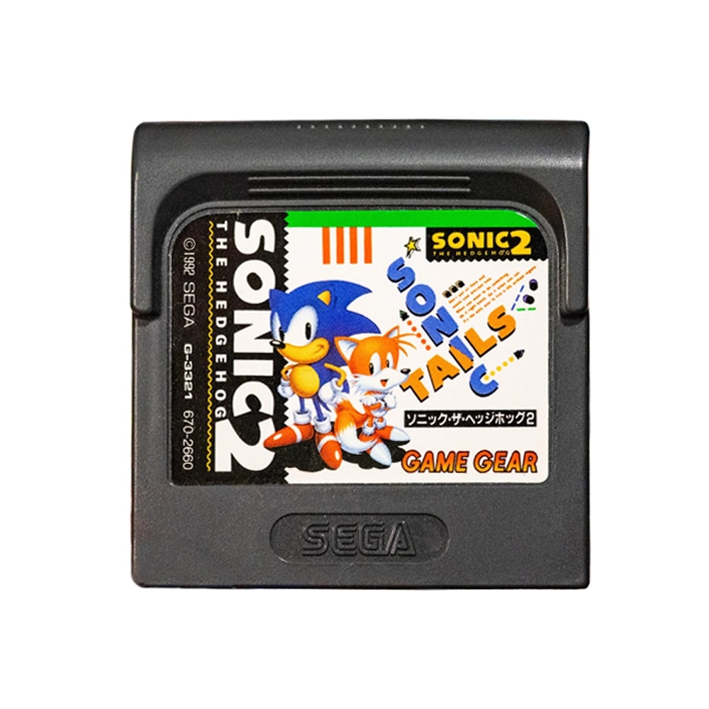 SEGA GAME GEAR 本体 ソフト2本セット Sonic The Hedgehog 2 Japanese - SEGA Game Gear Satın Al - Sonic