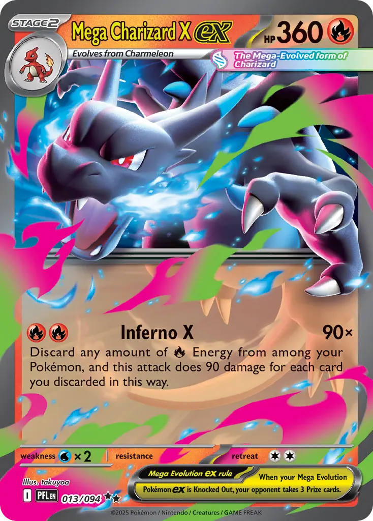 Mega Charizard X ex 13/94 Satın Al - Mega Charizard X ex 13/94
