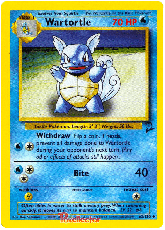 Wartortle 63/130