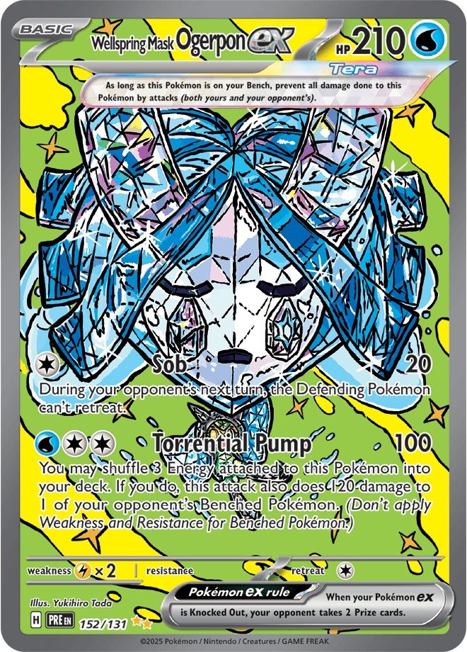 Wellspring Mask Ogerpon EX 152/131