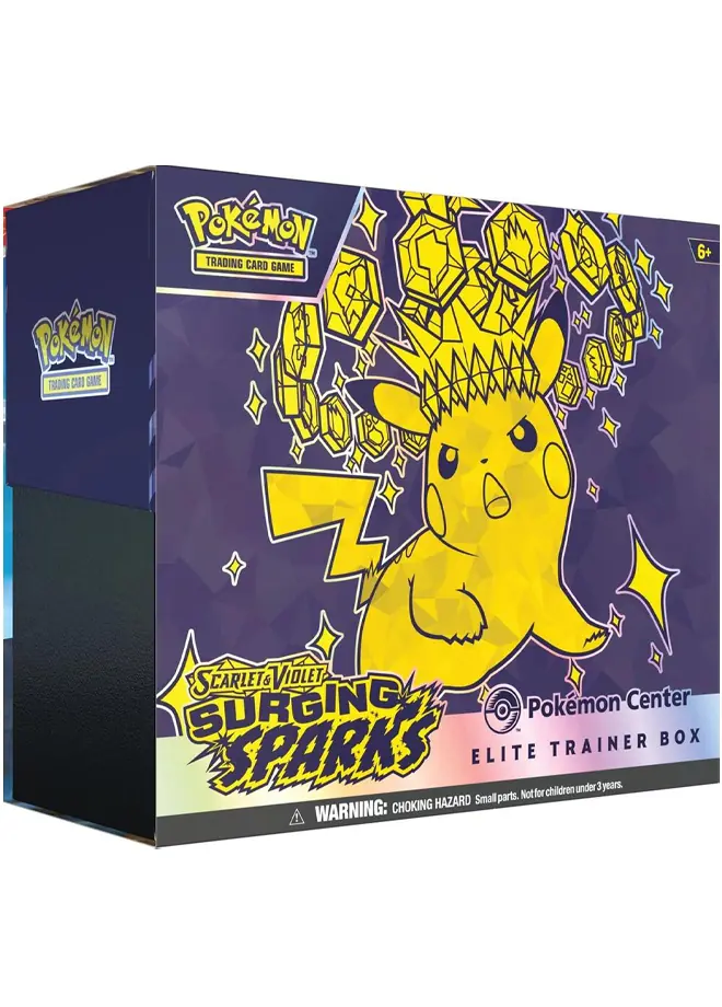 Pokémon Center - Surging Sparks Elite Trainer Box Case